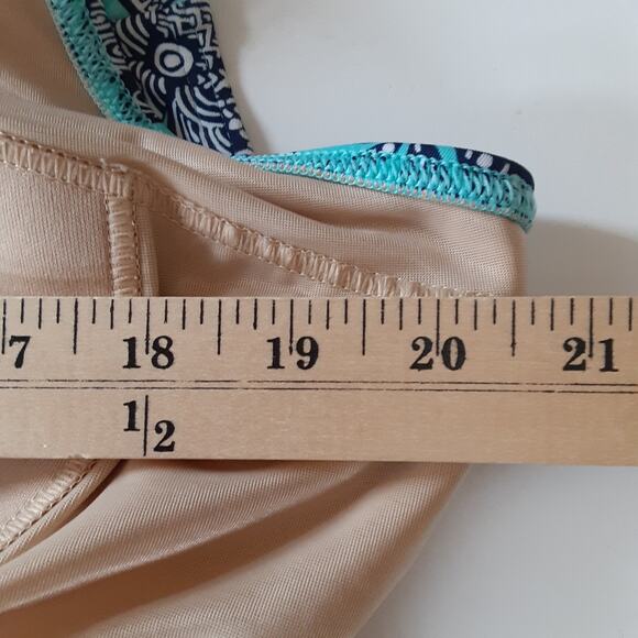 Lands End One Piece Swimsuit Tugless Tummy Control Lined Bathing Suit Womens 22 - Picture 7 of 9